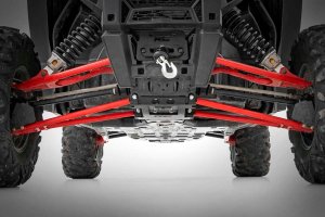 Polaris RZR XP 1000 EPS Velocity Blue LE Frame Gusset - Front - Rough Country - Frame Stiffener Gusset - 2017